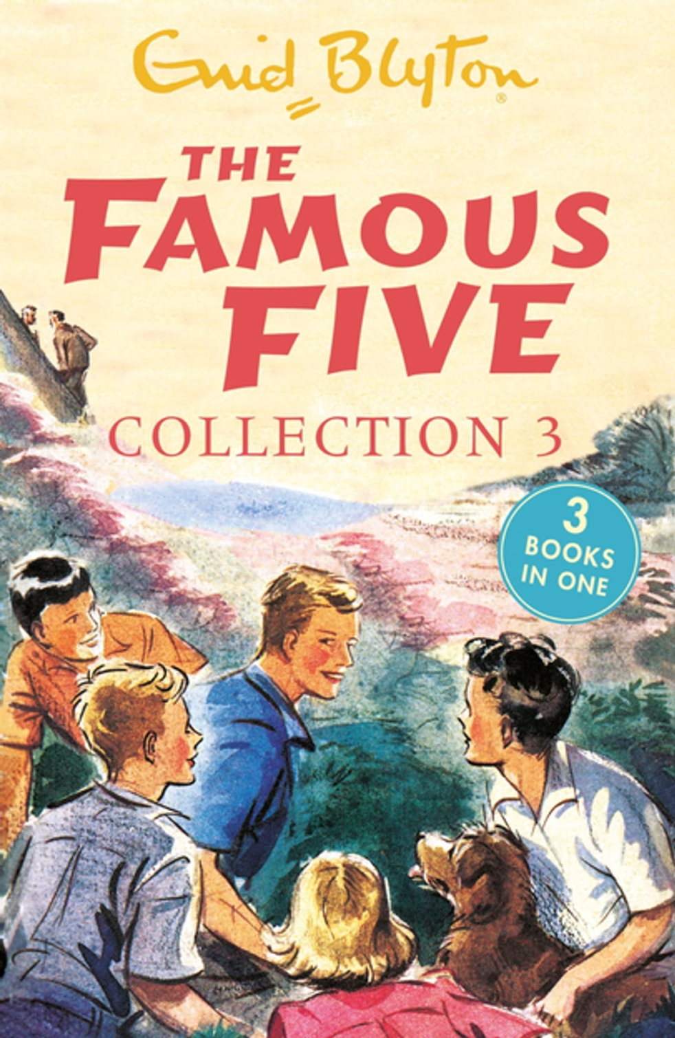 Book cover the famous five by enid blyton