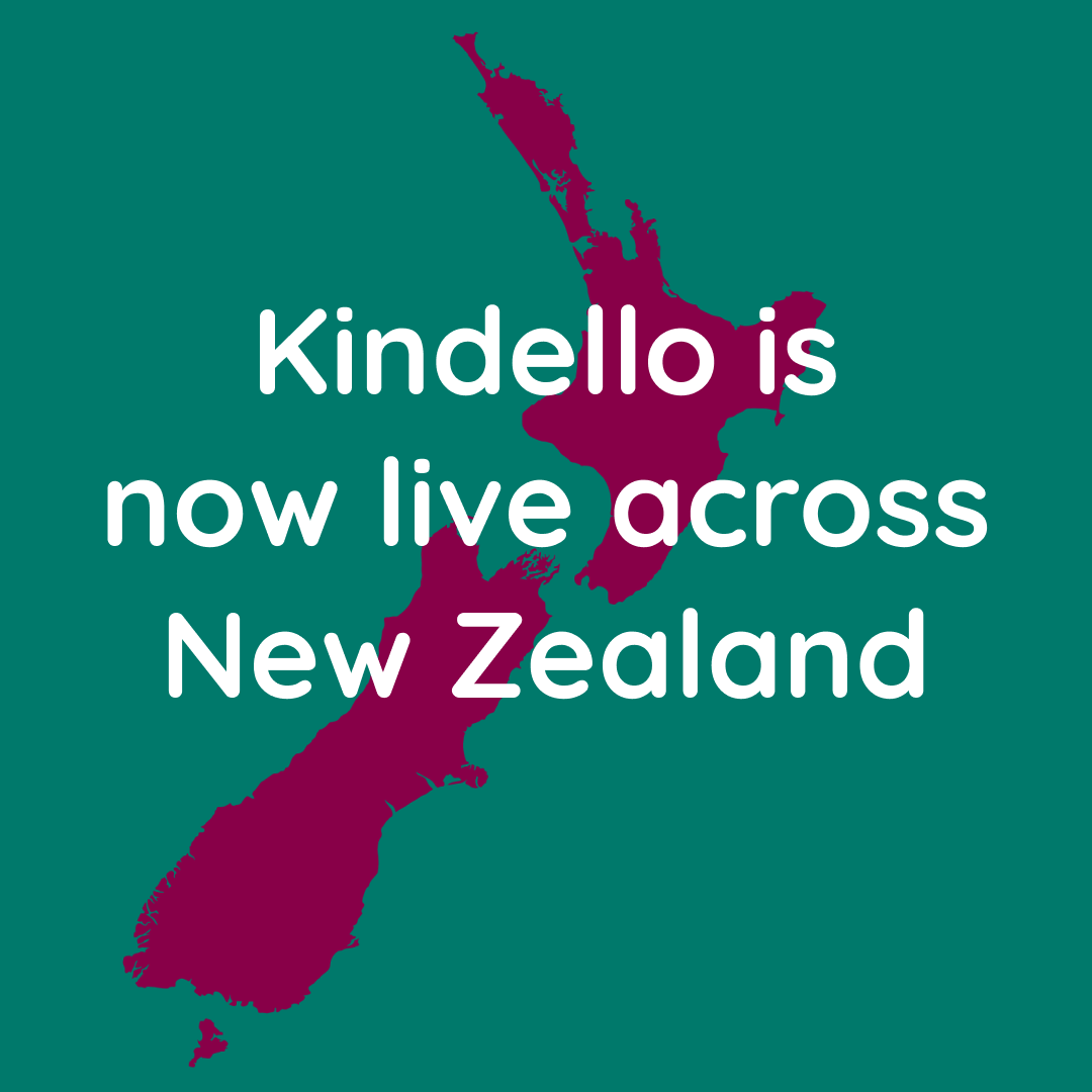 Kindello has launched across New Zealand!