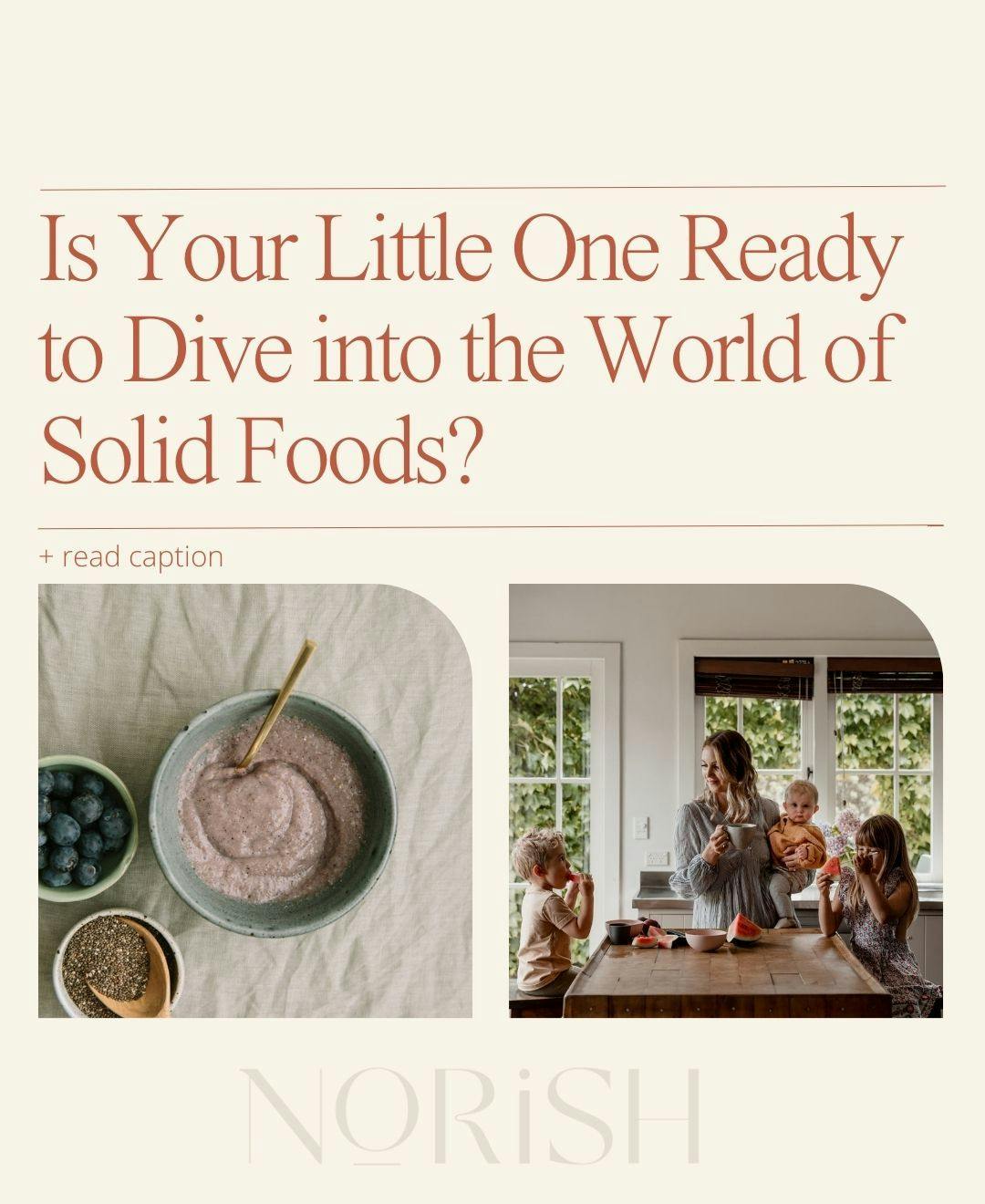 Is Your Little One Ready to Dive into the World of Solid Foods?