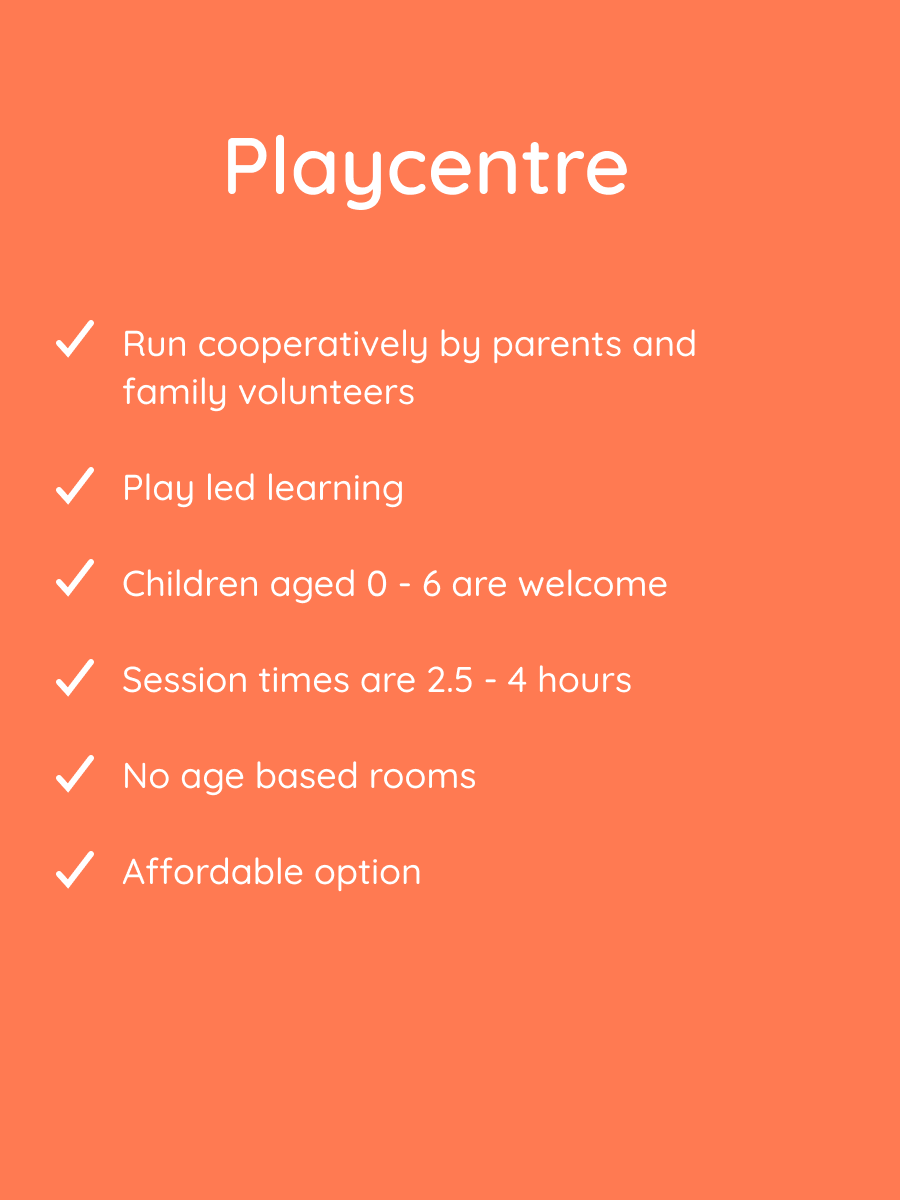 Playcentre features