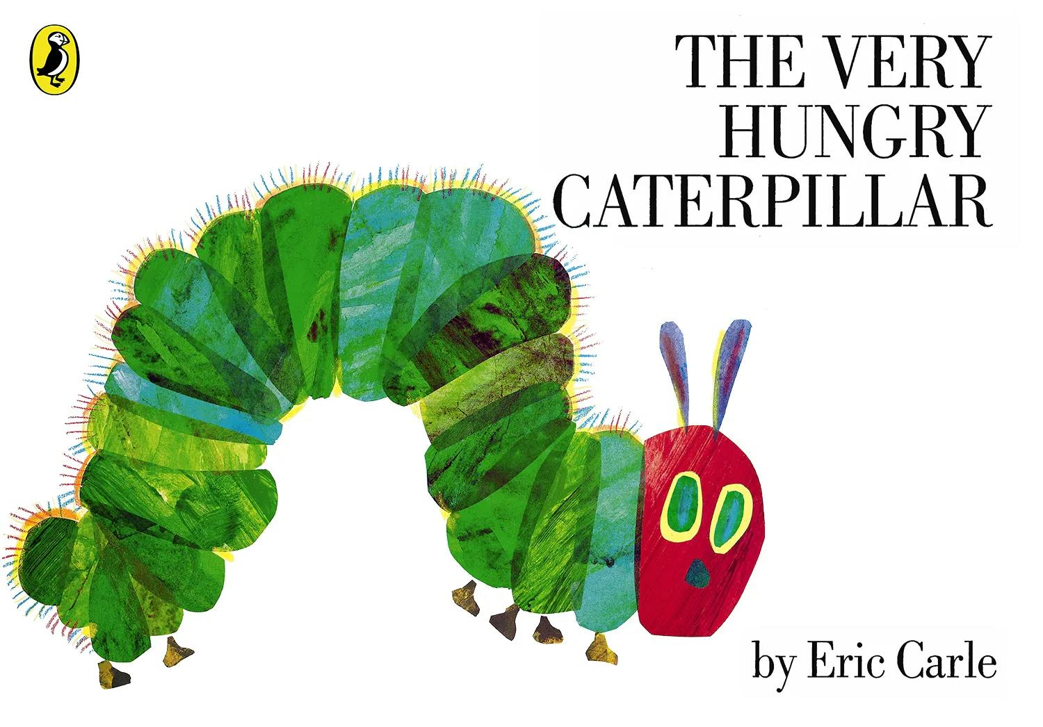 The very hungry caterpillar book cover