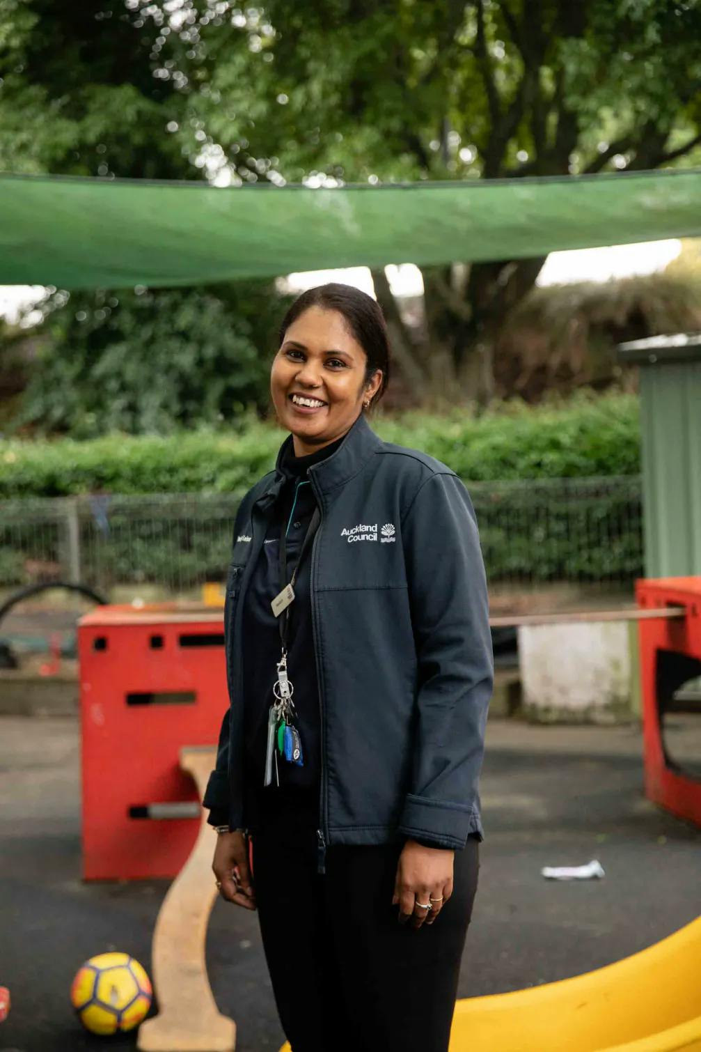 Portrait of Neelam Naicker the centre manager