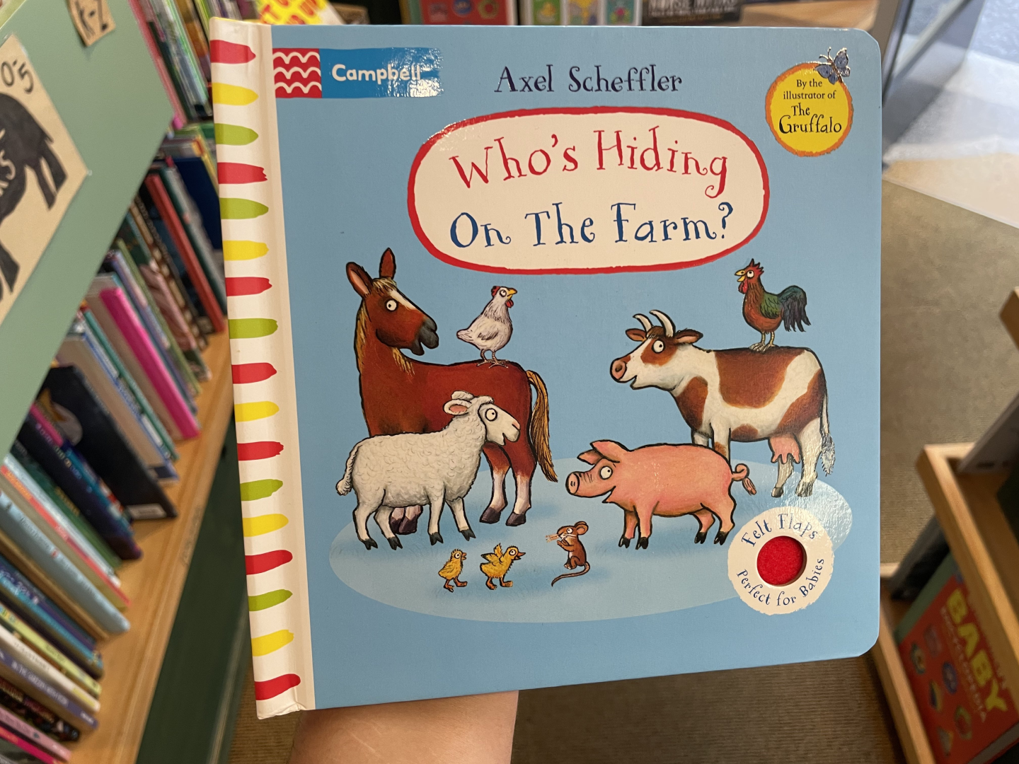 Who's Hiding on the Farm Book Cover