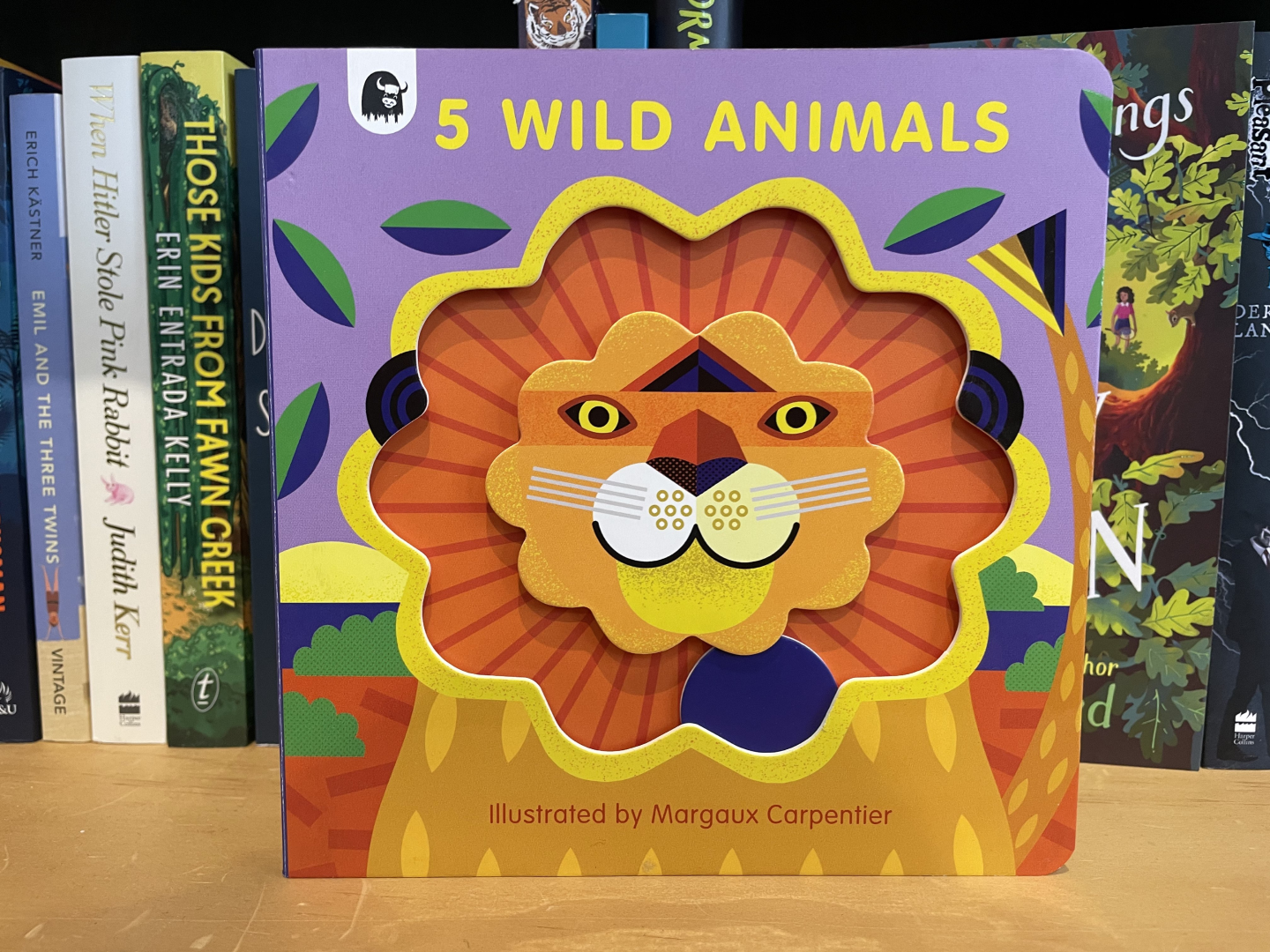 5 Wild Animals Book Cover