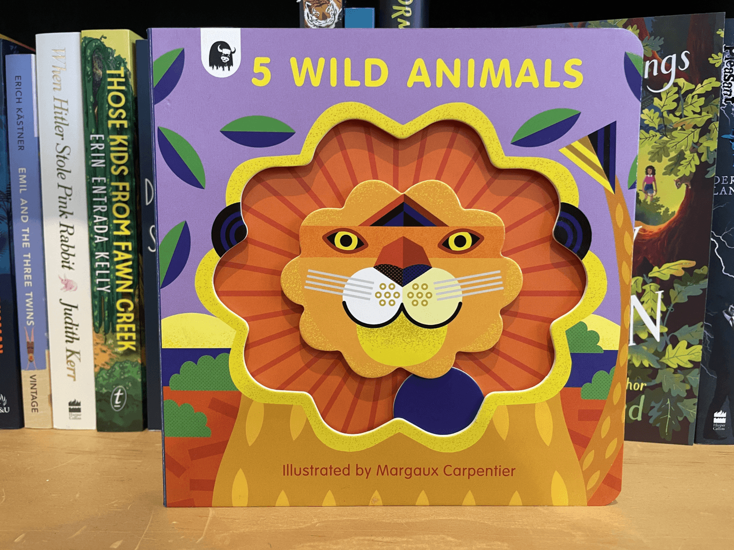 5 Wild Animals Book Cover